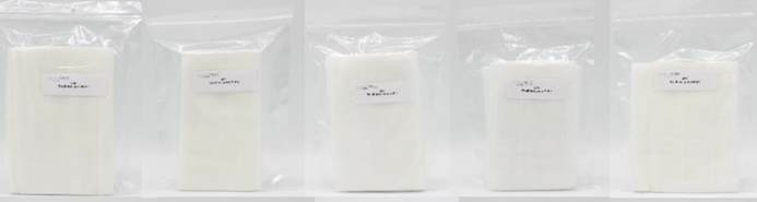 lingettes pour bébés emballées de manière anonyme